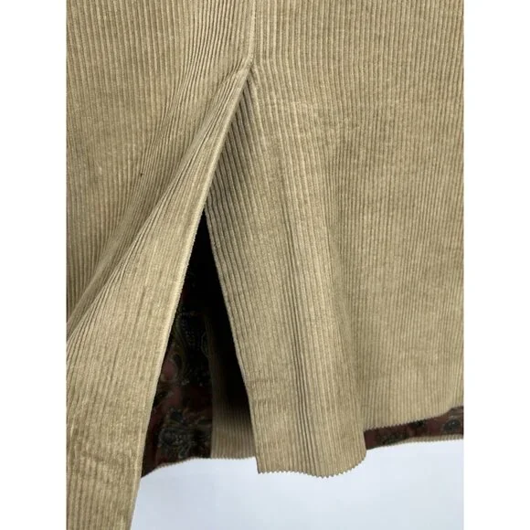 Lauren Ralph Lauren Mens 46R Corduroy Sport Coat Brown Jacket Blazer